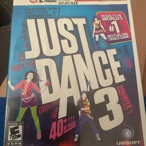 Wii game Just dance 3
